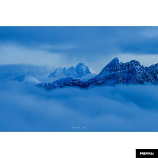 Fotografie von Lukas Schäfer #15 "Nebelstimmung Berg 3"